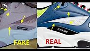Dior B22 trainers real vs fake. How to spot fake Christian Dior shoes.