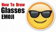 How to Draw Emojis - Cool Emoji with Sunglasses