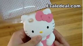 3d Hello Kitty iPhone 4 Case Iphone 4s Cases covers For Apple Iphone