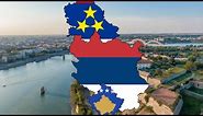 Serbia Provinces Flag Map Speedart 🇷🇸