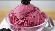 How To Make Blackberry Ice Cream