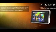 Creative ZEN X-Fi2 touchscreen MP3 player with X-Fi
