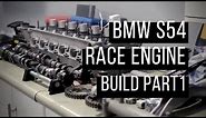 BMW S54 RACE ENGINE BUILD {SABA MOTORSPORT} - PART 1