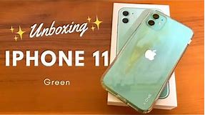 Unboxing iPhone 11 Green