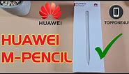 Huawei M-Pencil Unboxing set up and test on Huawei Matepad Pro