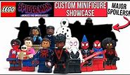 LEGO Spider Man: Across the Spider-Verse Custom Minifigure Showcase