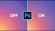 Turn On This Setting to Fix Banding in Gradients! - Photoshop Trick