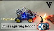 Fire Fighting Robot using Arduino by hobby project