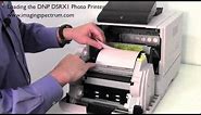 Loading the DNP DSRX1 Photo Printer
