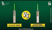 "CA PLUS 15000 vs Limited Edition: The Ultimate Cricket Bat Comparison"