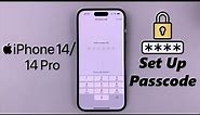 iPhone 14/14 Pro: How To Turn ON (Set Up) Passcode