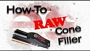 How To: Fill Pre-Rolled Cones with the RAW Cone Filler