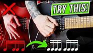The 3 BEST Rhythm Guitar Exercises (instantly improve your TIMING!)