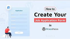 How to create a Job application Form in WordPress