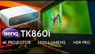 BenQ TK860i 4K Projector | Perfect for Any Room