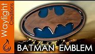 Make A Wood Batman Symbol - SUPERHERO EMBLEM #2