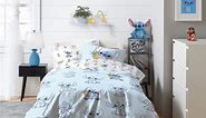 Saturday Park Disney Lilo & Stitch Watercolor Vibes 100% Organic Cotton Bed Set Queen
