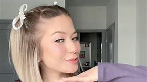 the cutest bow hairstyle everrrrrr | Kait Nicole Beauty