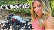 THE TIME HAS COME! Harley Girl Rides Yamaha MT-07