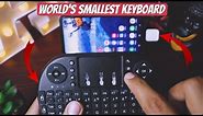 Mini Wireless Keyboard with Touchpad Review - Use With Mobile, PC, Smart TV - Must Have !