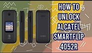 How to Unlock Alcatel SMARTFLIP 4052R by imei code, fast and safe, bigunlock.com