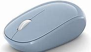 Microsoft Bluetooth Mouse - Pastel Blue. Comfortable design, Right/Left Hand Use, 4-Way Scroll Wheel, Wireless Bluetooth Mouse for PC/Laptop/Desktop, works with for Mac/Windows Computers