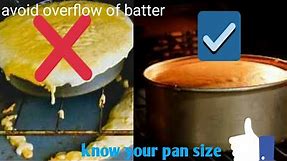 How to measure right ✅ and learn the sizes of a cake pan, baking tip 101