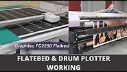 How flatbed and drum plotter works | types of plotters