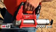Milwaukee M12 12V Lithium-Ion Cordless Grease Gun (Tool-Only) 2446-20