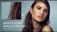 How To Quickly Remove Stray Hairs in Photoshop