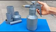How To Make A Pressure Spray Bottle from PVC