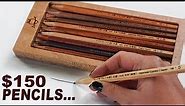 Testing The World's Most EXPENSIVE Wood Pencils..*impossible to get*