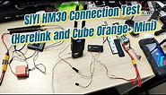 SIYI HM30 Connection Test（Herelink & Cube Orange+ Mini）