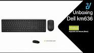 DELL KM636 | WIRELESS KEYBOARD AND MOUSE | BLACK | UNBOXING | FULL REVIEW