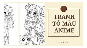 Tranh Tô Màu Anime Cổ Trang [123  Hình Công Chúa Anime]
