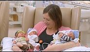 Mother Delivers Quadruplets at Sharp Mary Birch Hospital for Women & Newborns