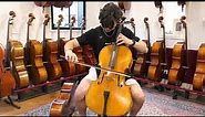 3/4 cellos for advanced younger players