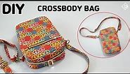 DIY DOUBLE ZIPPER CROSSBODY BAG / Mini shoulder bag / sewing tutorial [Tendersmile Handmade]