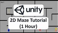 Unity 2D Maze Game Tutorial - 1 Hour