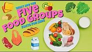 The 5 Food Groups - Educational Facts for Kids