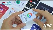Customized Google Review NFC Card NFC Review Tags & Stands