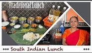 South Indian Lunch I Traditional Recipes I Homestyle Lunch Menu I