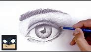 How To Draw A Realistic Eye | Sketch Sunday (BEGINNER)