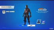 the black knight skin is back, but..