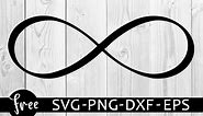 Infinity symbol svg free, symbol svg, infinity svg, silhouette cameo, instant download, free vector files, shirt design, infinity clipart 0259