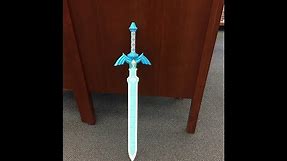 Zelda Breath of the Wild Papercraft: Master Sword