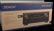 Unboxing and first look at the Denon AVR-X3200 AV Receiver