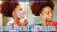 Morning Skin Care Routine For Black Women | Oily & Sensitive w/ Dark Spots—Urban Skin Shineblock SPF