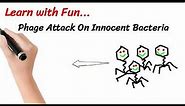 Phage Attack on Innocent Bacteria | Microbiology Meme |