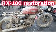Yamaha RX100 | full restoration | year 1989 | ncr mororcycles |